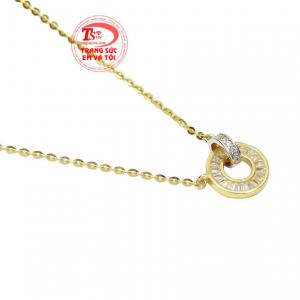 Dây chuyền vàng thanh tú nhận đặt chế tác theo yêu cầu.