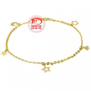 Chỉ với một chiếc lắc chân nhỏ xinh thôi cũng đủ khiến cho đôi chân thon gọn của các nàng trông thanh thoát uyển chuyển và đầy quyến rũ hơn. 