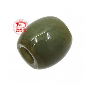 Lu thống cẩm thạch thiên nhiên phù hợp làm mặt dây chuyền, mặt lắc tay đeo thời trang và phong thuỷ.