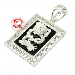 Mặt dây bạc rồng đẹp chất lượng bảo hành uy tín