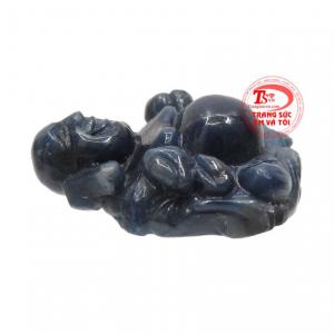 Mặt dây Phật Di Lặc sapphire bền đẹp, chất lượng