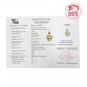 Sản phẩm có giấy kiểm định đá quý 