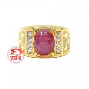 Chiếc nhẫn này sẽ là món quà tặng ý nghĩa dành cho những người mang mệnh Thổ, Hỏa và là kỉ niệm 15,40 năm ngày cưới.