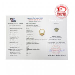 Sản phẩm có giấy kiểm  định đá quý