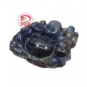 Mặt Phật Di Lặc sapphire cao cấp, chế tác theo yêu cầu
